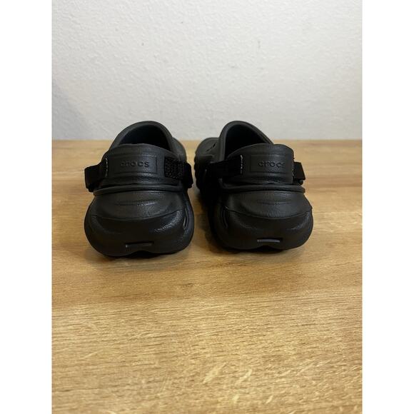 Crocs Echo Clogs Gray Kids Size 10 Like New- Toddler - Picture 7 of 9